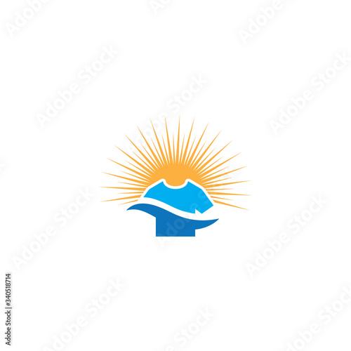 Laundry Logo Template vector symbol
