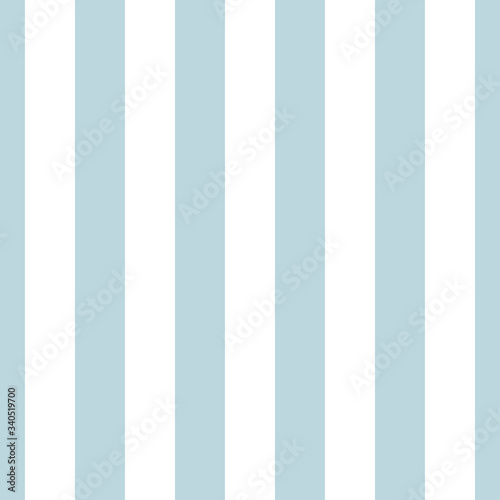 Seamless vector striped pattern. Colored stripes ornament. Vertical blue and white lines. Neutral light stock illustration for the holiday, wallpaper, wrapping paper, textiles, clothes, baby prints