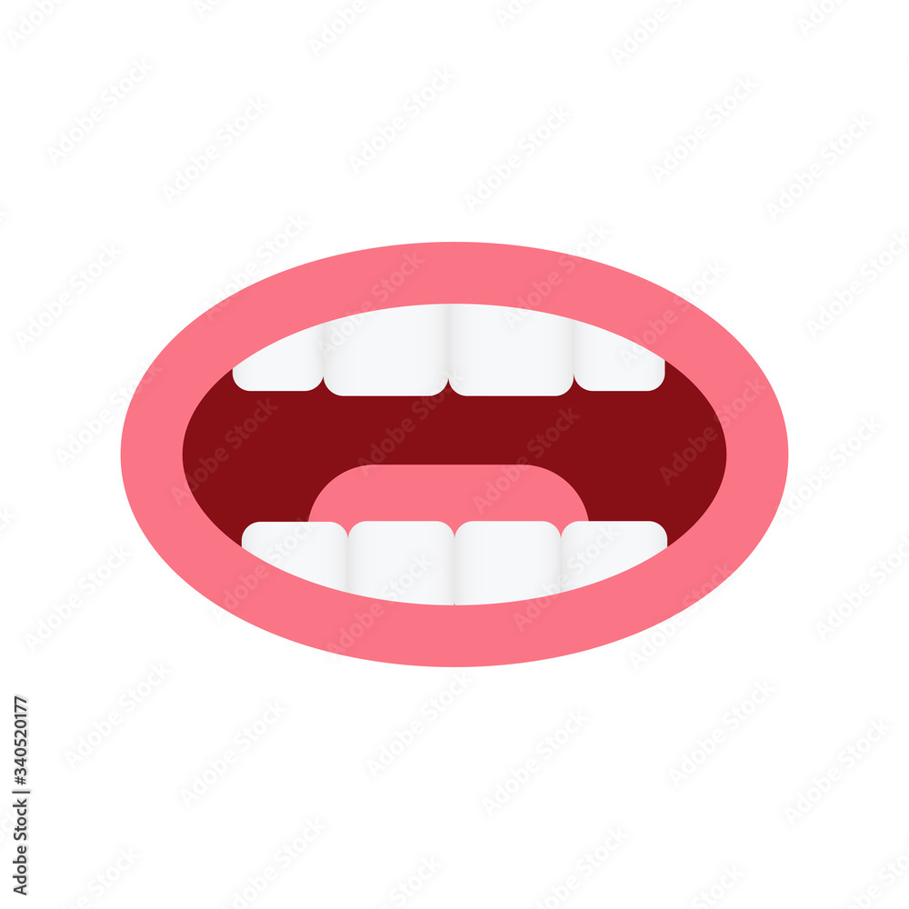 Talking mouth. Conversation. Vector illustration Talking mouth. Conversation. Vector illustration