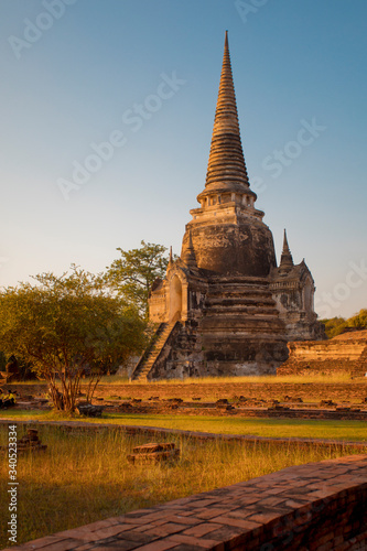 wat phra si sanphet ayutthaya thailand
