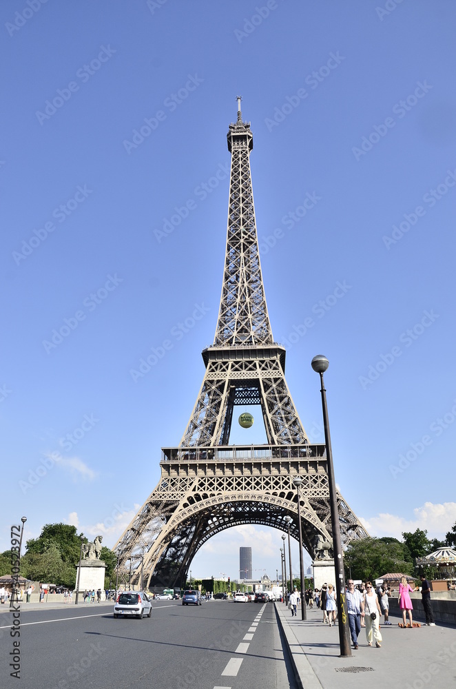 Fototapeta premium Torre Eifel