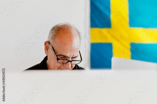 Obraz Sweden democracy voting poll