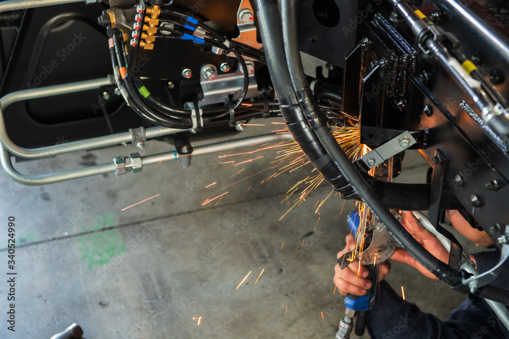 Obraz premium 整備工場