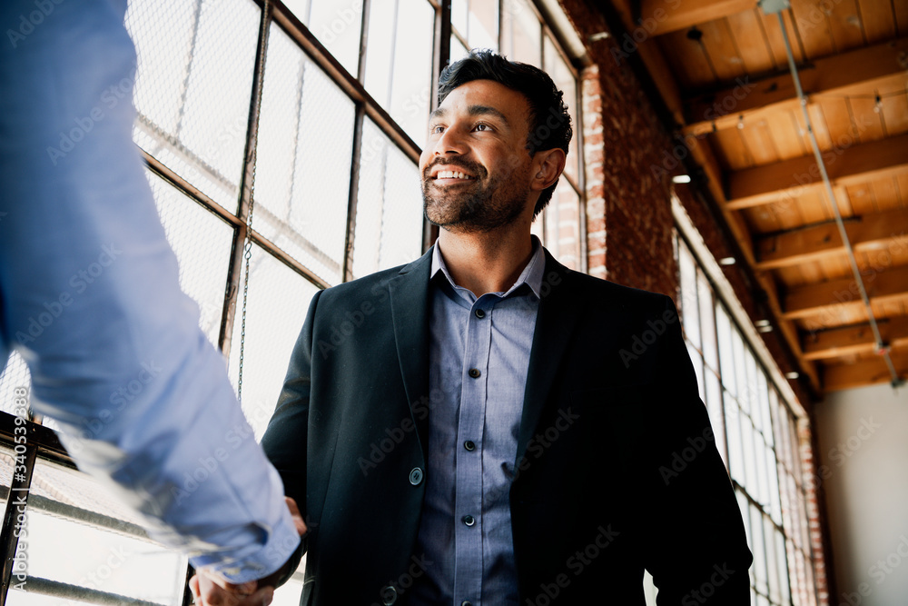 Businessmen shaking hands Businessmen shaking hands