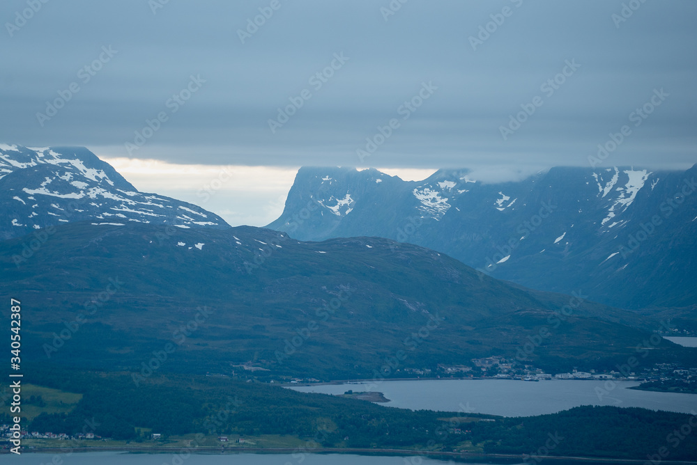 Berg bei Tromsø