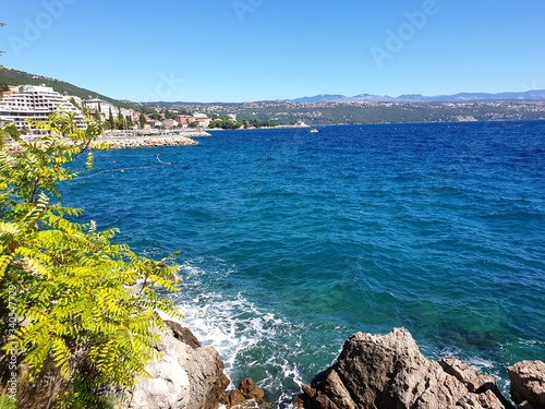 Küstenlandschaft Opatija in Kroatien