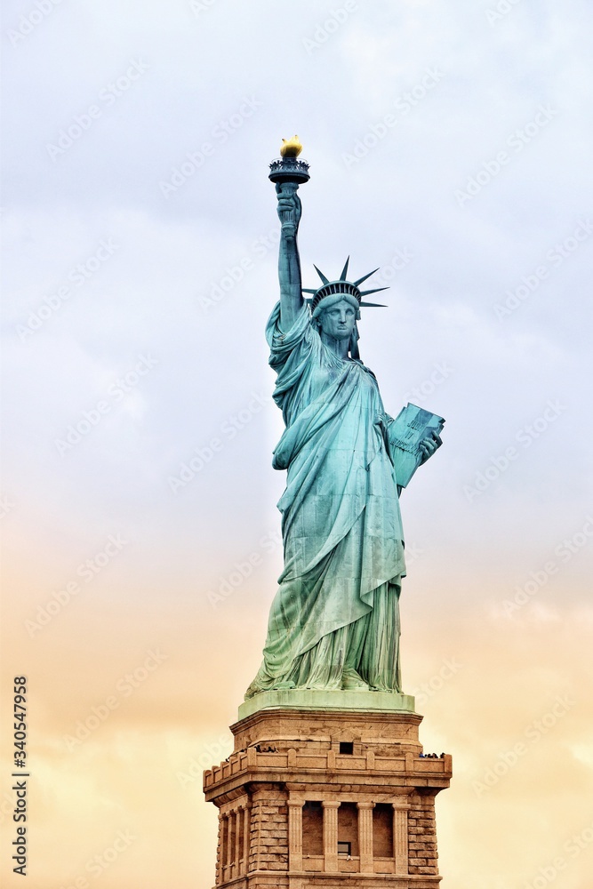 Fototapeta premium statua wolności w nowym jorku