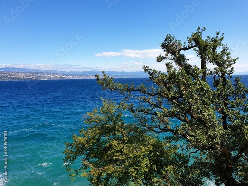 Küstenlandschaft Opatija in Kroatien