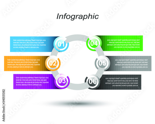 Info-graphic design template. Idea to display ranking and statistics.