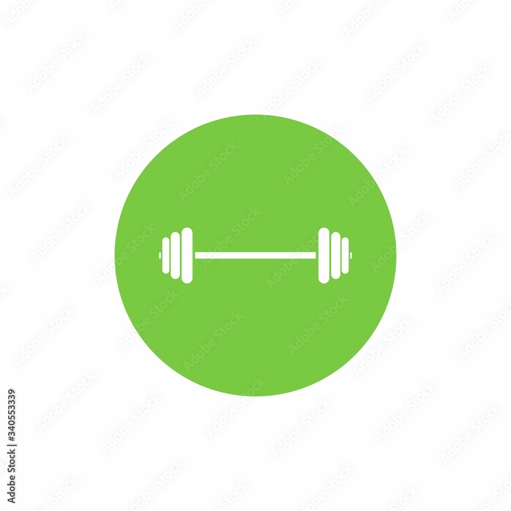 Weight lifting icon vector design isolated on white background. Weight lifting icon vector design isolated on white background.