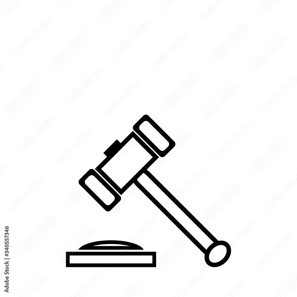 Law Vector icon Design Illustration Law Vector icon Design Illustration