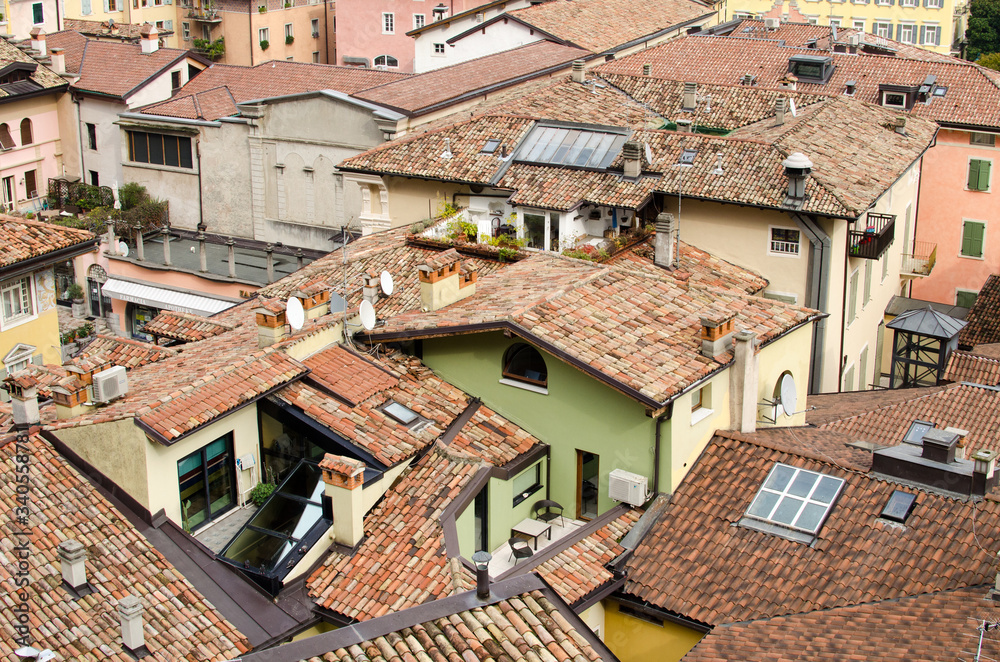 Lake Garda / Gardasee sightseeing and Panorama you at the lake and the mountains