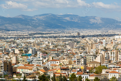 Cityscape of Athens, the capital city of Greece © Rimgaudas