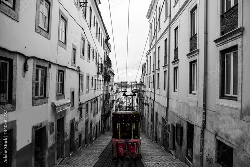 Lisbon underground streets