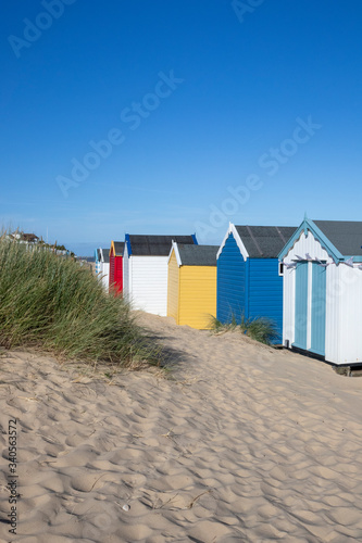 Southwold Beach Huts, Suffolk, England