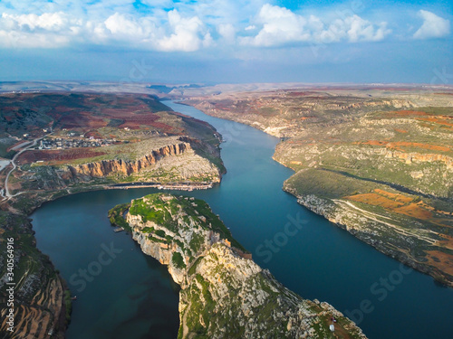 The old fortress city of Gaziantep in Turkey Rumkale 