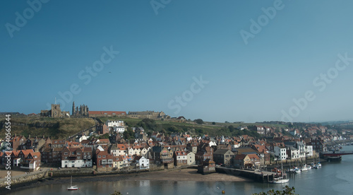 Whitby harbour UK