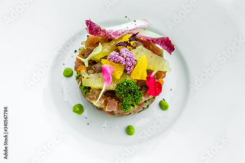 Canvastavla Tartare de thon
