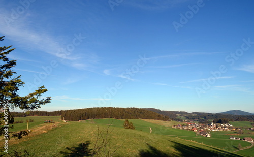 Blick auf Breitnau und Umgebung