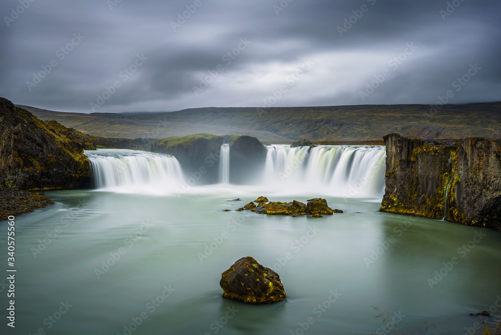 Godafoss waterfall in Iceland Godafoss waterfall in Iceland