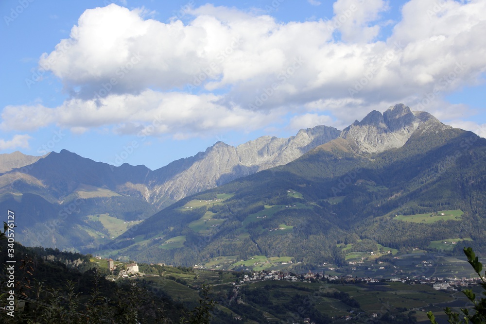 Fototapeta premium Bergblick