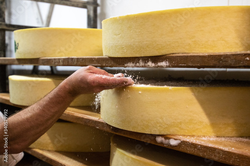 Tableau sur toile salage du Comté