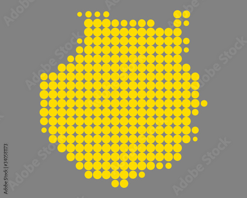 Karte von Gran Canaria