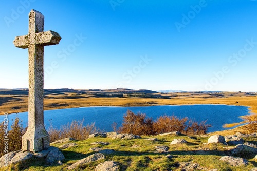 lake in the mountains