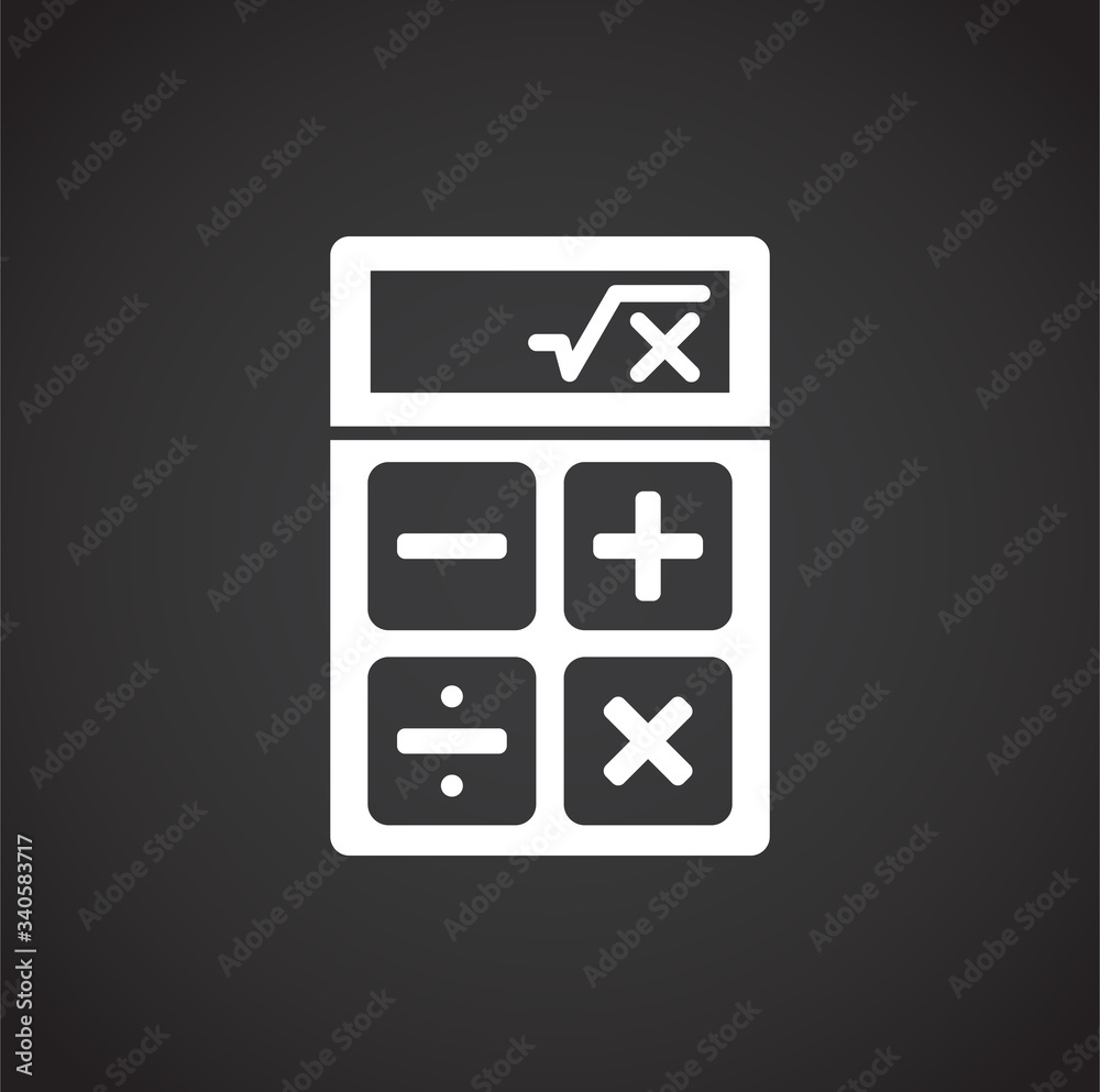 Geometry related icon on background for graphic and web design. Creative illustration concept symbol for web or mobile app Geometry related icon on background for graphic and web design. Creative illustration concept symbol for web or mobile app