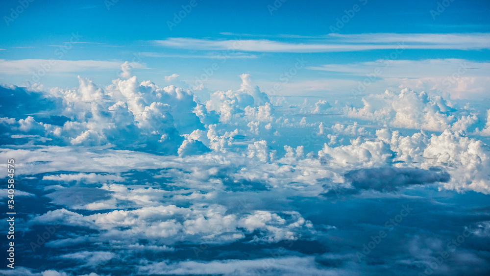 Fototapeta premium Beautiful view on the sky 