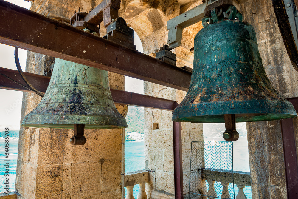 Obraz premium Old bells in a tower