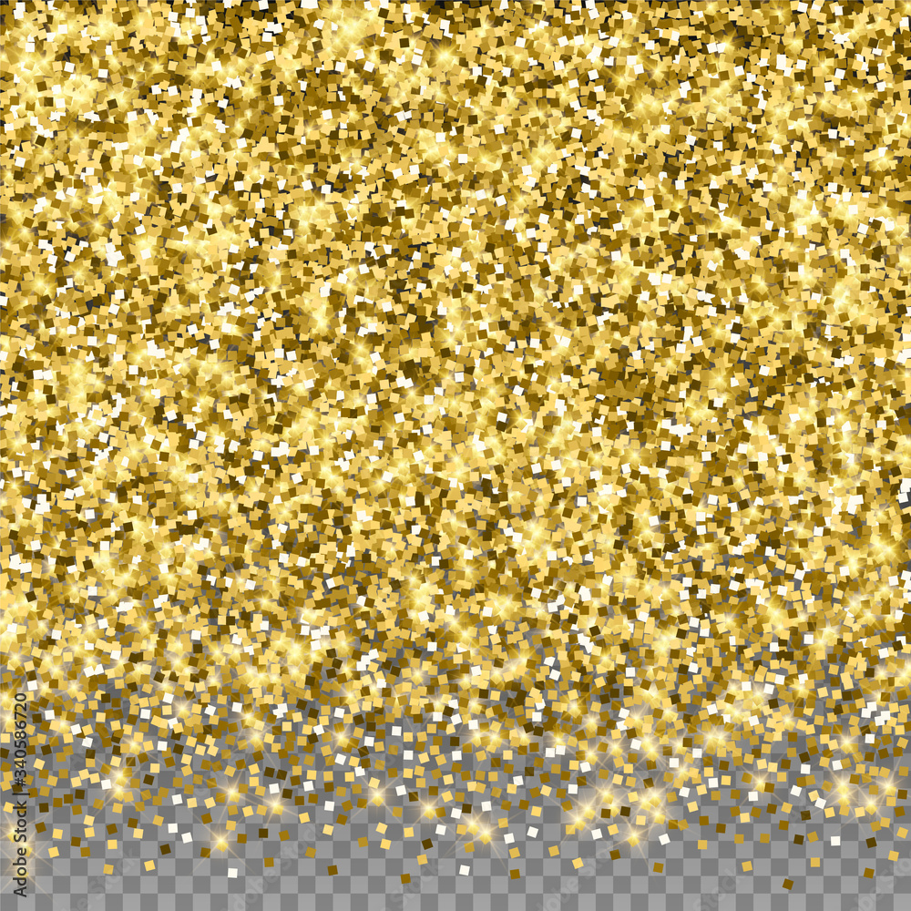 Sparkling gold luxury sparkling confetti. Scattere Sparkling gold luxury sparkling confetti. Scattere