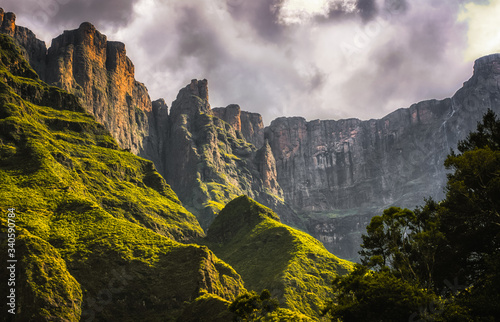 Foto The amphitheatre in Drakensberg North South Africa