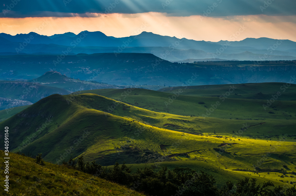 Golden Hour in the Drakensberg North South Africa