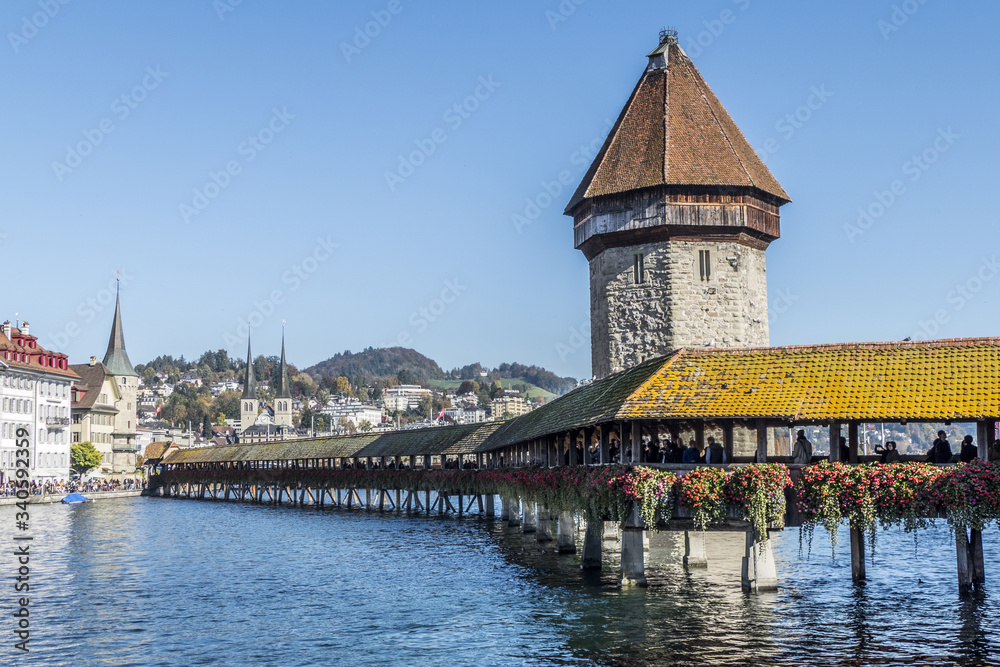 Spreuer Bridge in Lucerne 