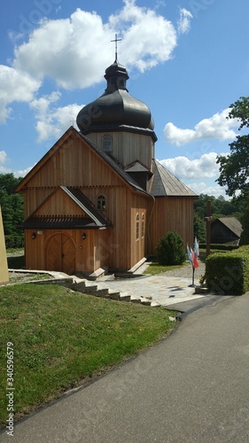 Fototapeta Naklejka Na Ścianę i Meble -  Church, Bieszczady