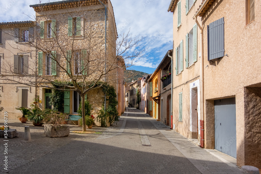 Altstadt von Le Plan de la Tour, Provence, Südfrankreich
