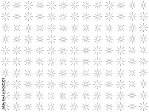 シンプルな星の四角い背景(ゆったり) simple star square background