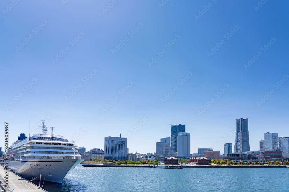 横浜　みなとみらいの風景