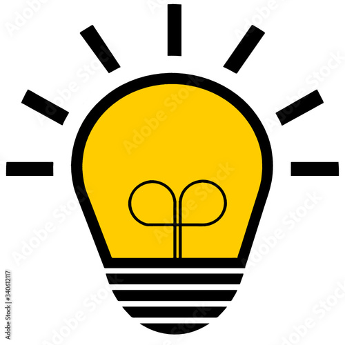 Ampoule électrique - Idée
