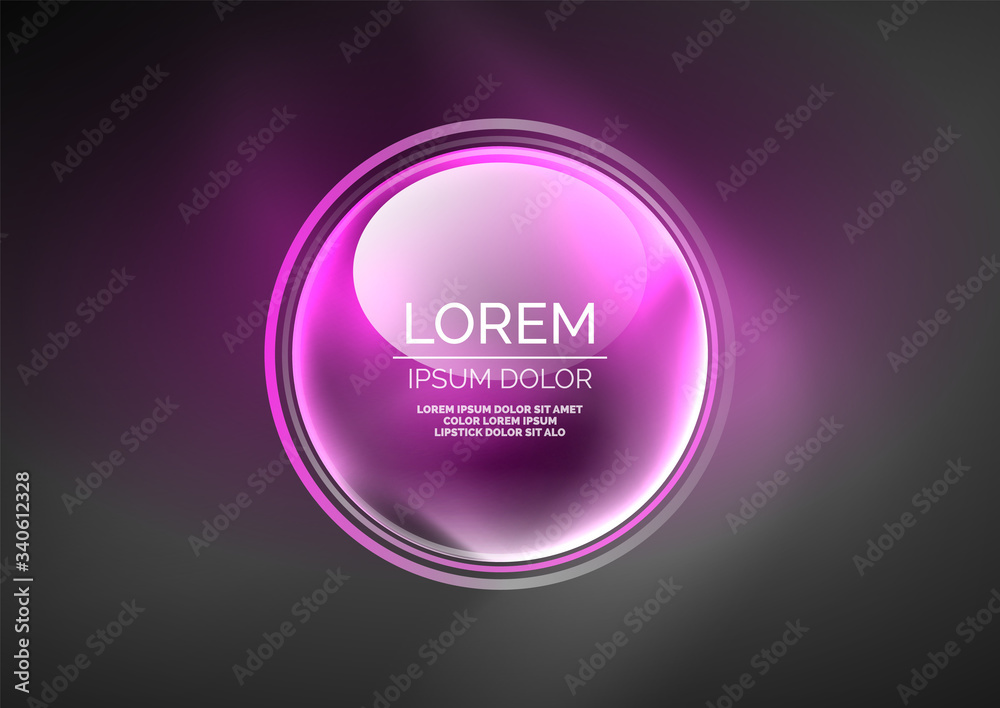 Glowing neon shiny transparent bubbles, glass circles or bio cell concept. Techno futuristic vector abstract background For Wallpaper, Banner, Background, Card, Book Illustration, landing page Glowing neon shiny transparent bubbles, glass circles or bio cell concept. Techno futuristic vector abstract background For Wallpaper, Banner, Background, Card, Book Illustration, landing page