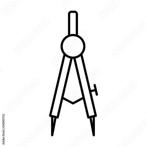 Divider icon vector