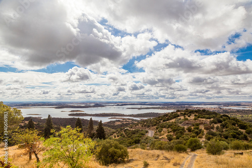 reservoir near Monsaraz, Alentejo, Portugal