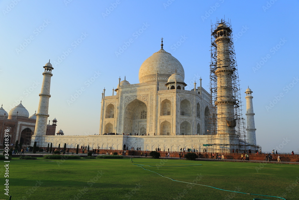 Taj Mahal Renovation Photo