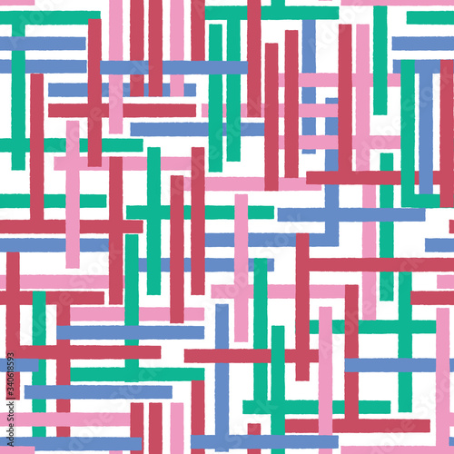 Overlapping textured lines. Great for home decor, wrapping, scrapbooking, wallpaper, gift, kids. 