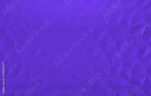 Polygonal shapes background. Low poly triangles mosaic. Crystals 3D backdrop.