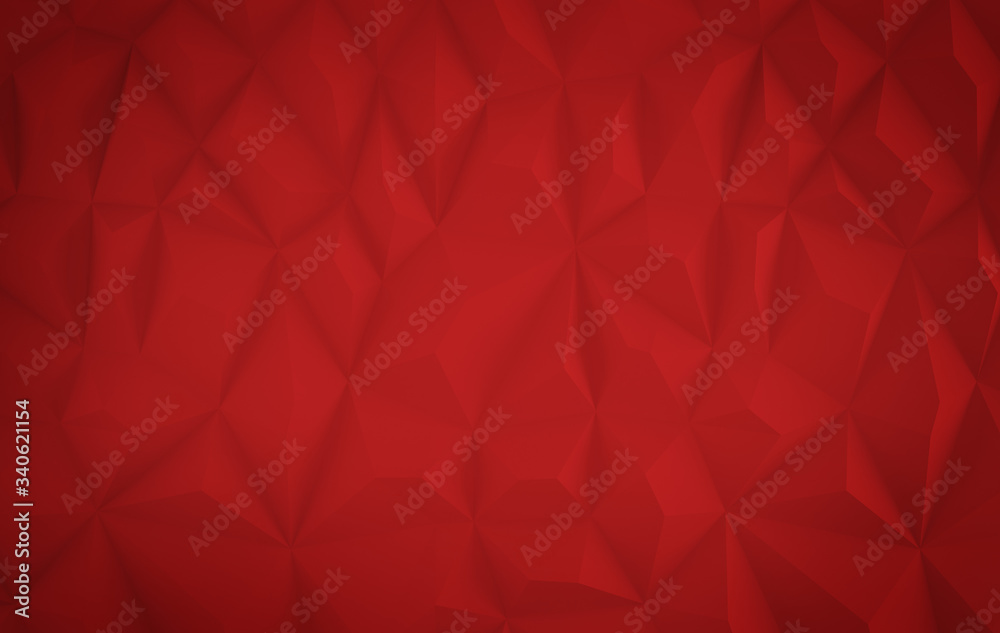 Polygonal shapes background. Low poly triangles mosaic. Crystals 3D backdrop.