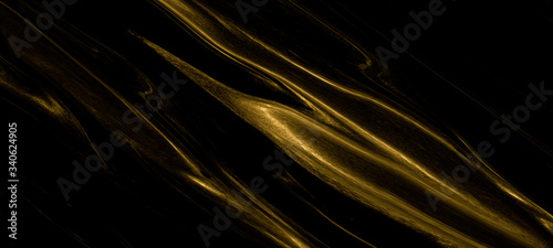 Panel kuchenny z motywem Marble texture wall surface black gold ink pattern graphic  background granite abstract light elegant grey for do floor plan ceramic counter texture tile black yellow background natural for paper.