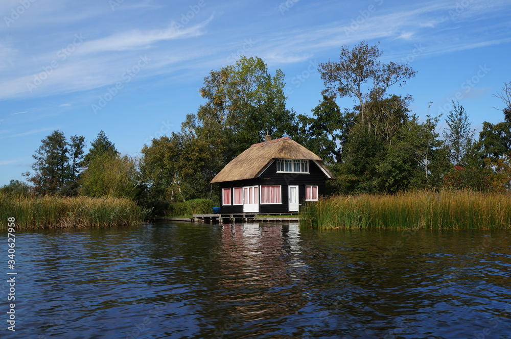 Nice rural house with a small garden near the river Nice rural house with a small garden near the river