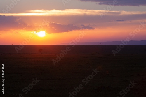 African sunrise